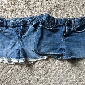 Girls shorts size 6x and 7
